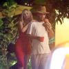 Exclusif - French Montana et sa nouvelle compagne Iggy Azalea sortent d'un dîner romantique à Cabo, Mexique, le 28 août 2016.