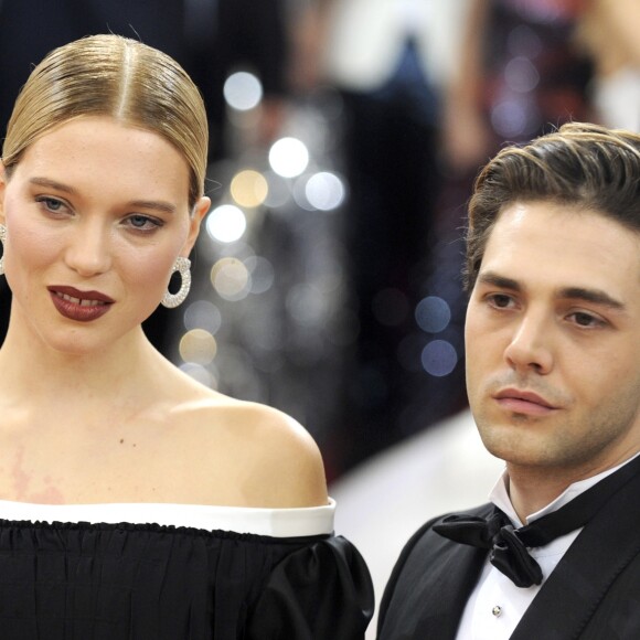 Léa Seydoux et Xavier Dolan - Soirée Costume Institute Benefit Gala 2016 (Met Ball) sur le thème de "Manus x Machina" au Metropolitan Museum of Art à New York, le 2 mai 2016. © Future-Image via ZUMA Wire/Bestimage