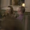 Madonna et Rocco Ritchie sont allés dîner avec Jesus Luz dans un restaurant de Londres, le 13 septembre 2016