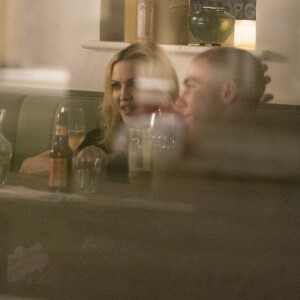 Madonna et Rocco Ritchie sont allés dîner avec Jesus Luz dans un restaurant de Londres, le 13 septembre 2016