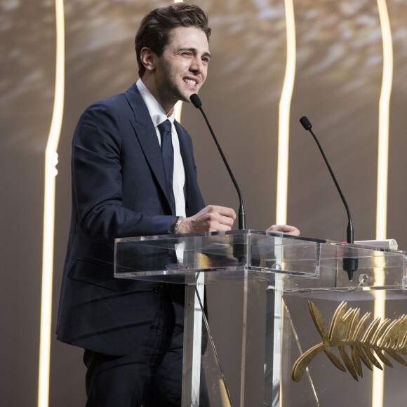 Xavier Dolan (Grand Prix pour "Juste la fin du monde") - Cérémonie de clôture du 69e Festival International du Film de Cannes. Le 22 mai 2016. © Olivier Borde-Cyril Moreau/Bestimage