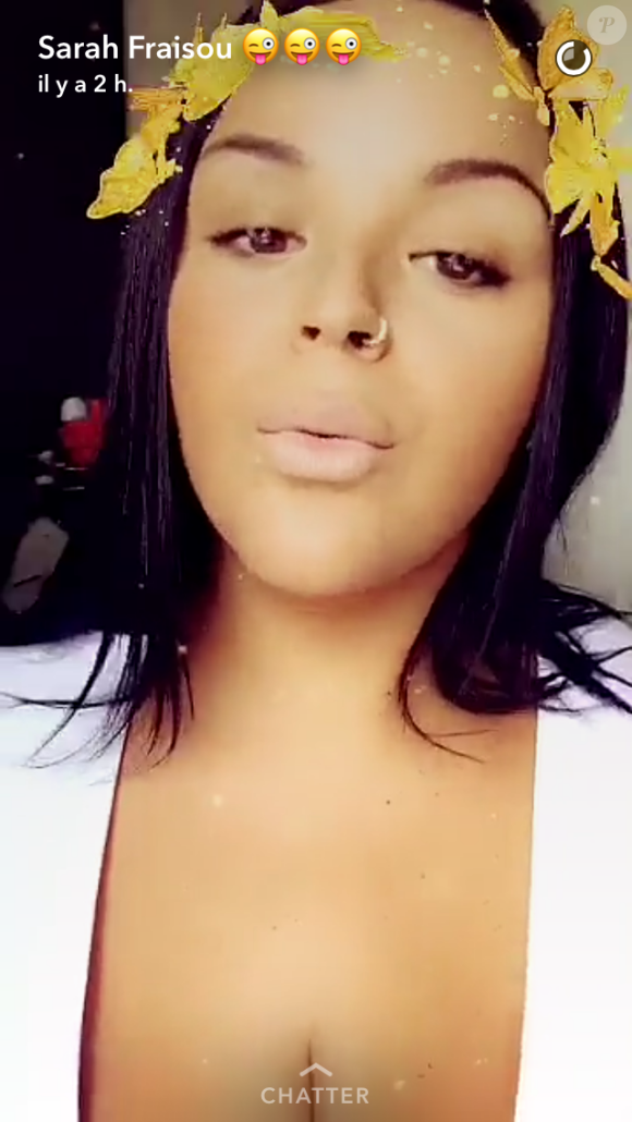 Sarah Fraisou ("Les Anges 8") a perdu 10 kilos depuis sa rupture avec Malik. Le 16 septembre 2016.