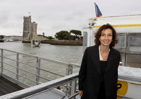 Audrey Azoulay (Ministre de la Culture et de la Communication) - 18ème Festival de la Fiction TV de La Rochelle. Le 16 septembre 2016 © Patrick Bernard / Bestimage