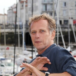 Charles Berling - Photocall du téléfilm "Glace" lors du 18ème Festival de la Fiction TV de La Rochelle. Le 17 septembre 2016 © Patrick Bernard / Bestimage