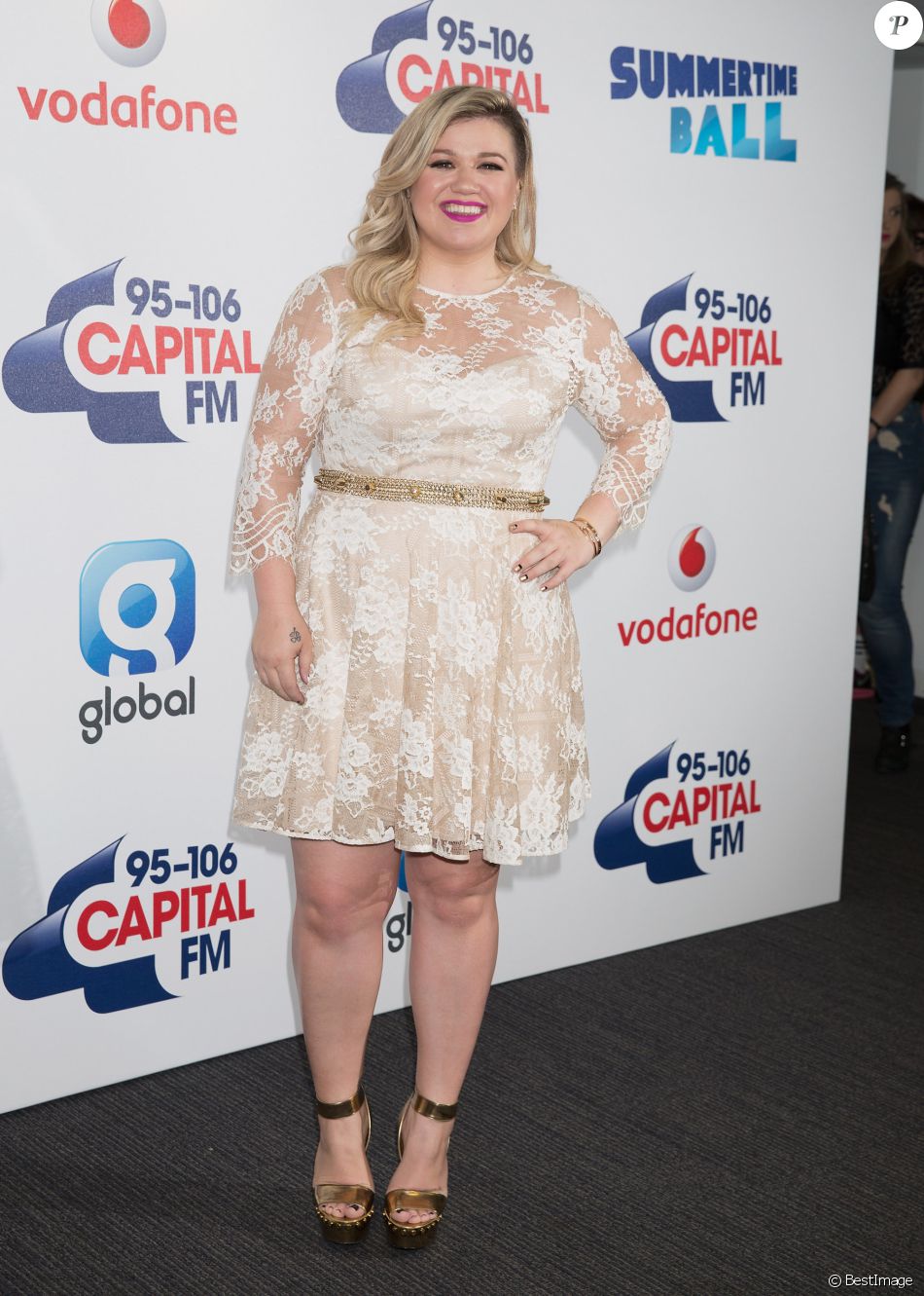Kelly Clarkson à l&#039;évènement &quot;Summertime Ball&quot; de Capital FM à Londres, le 5 juin 2015.