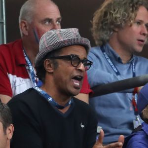 Yannick Noah lors du match du quart de finale de l'UEFA Euro 2016 France-Islande au Stade de France à Saint-Denis, France le 3 juillet 2016. © Cyril Moreau/Bestimage