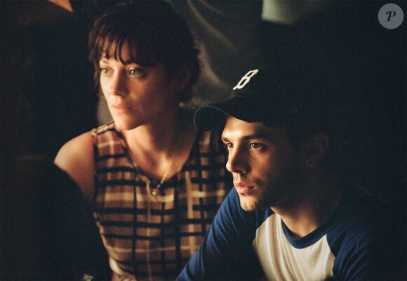 Marion Cotillard et Xavier Dolan sur le tournage de "Juste la fin du monde", attendu le 21 septembre 2016 en salles.