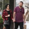 Jaimie Alexander et son nouveau boyfriend Airon Armstrong dans les rues à New York le 17 septembre 2016