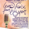 Laurie Cholewa animera le 21 septembre 2016 à l'Olympia à Paris le 5e concert caritatif Leurs voix pour l'espoir (affiche de cette édition 2016) au profit de la recherche contre le cancer du pancréas.