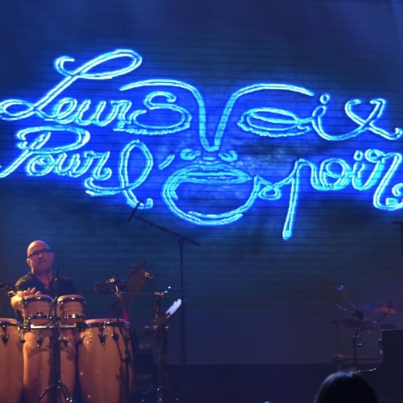 Patrick Bruel - Concert caritatif " Leurs Voix Pour l'Espoir " à l'Olympia à Paris le 17 septembre 2015.17/09/2015 - Paris