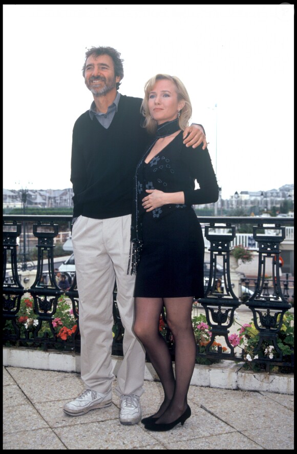 Curtis Hanson et Rebecca de Mornay au Festival de Deauville 1992