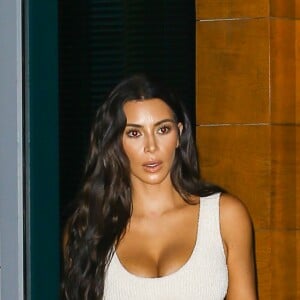 Kim Kardashian est allée diner au restaurant Prime One Twelve à Miami, le 19 septembre 2016