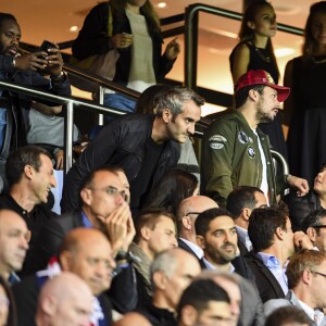 Kev Adams - Match du Paris Saint-Germain contre Dijon Football Côte-d'Or lors de la 6e journée de Ligue 1, au Parc des Princes, Paris, le 21 septembre 2016. © Pierre Perusseau/Bestimage
