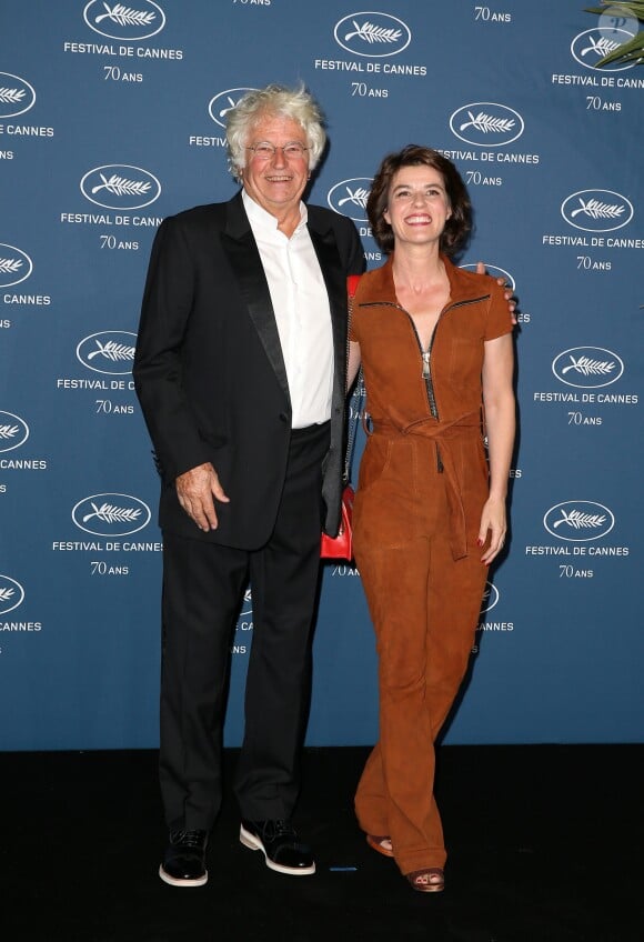 Jean-Jacques Annaud, Irène Jacob - Soirée à l'occasion des 70 ans du tout premier festival de Cannes à l'école des Beaux Arts à Paris, le 20 Septembre 2016. © Dominique Jacovides/Bestimage