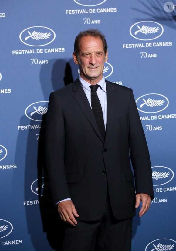 Vincent Lindon - Soirée à l'occasion des 70 ans du tout premier festival de Cannes à l'école des Beaux Arts à Paris, le 20 Septembre 2016. © Dominique Jacovides/Bestimage