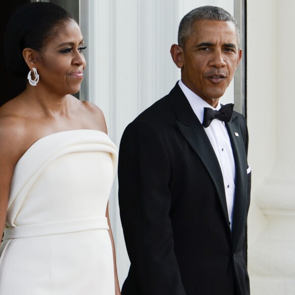 Barack Obama et Michelle Obama à la Maison Blanche à Washington, le 2 août 2016