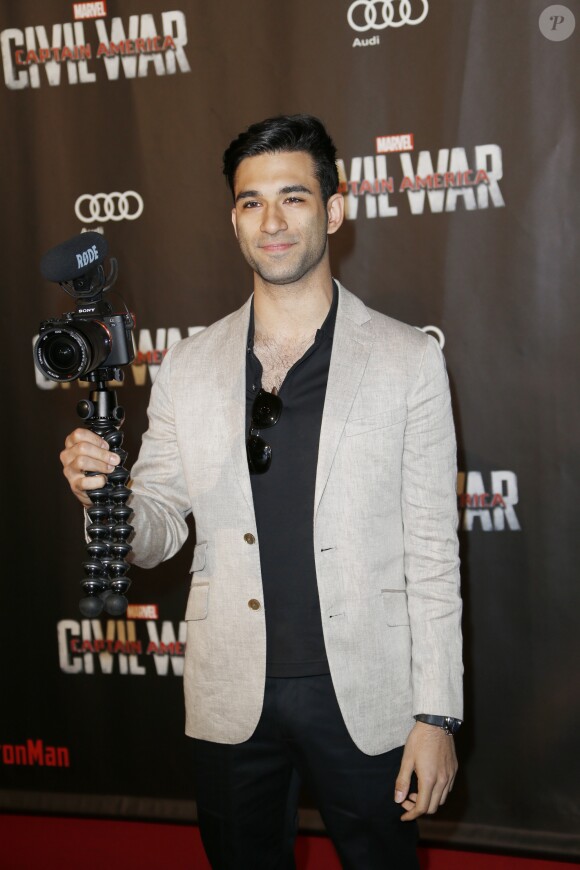 WaRTeK (Anil) - Avant-première du film "Captain America : Civil War" au Grand Rex à Paris, le 18 avril 2016. © Christophe Aubert via Bestimage