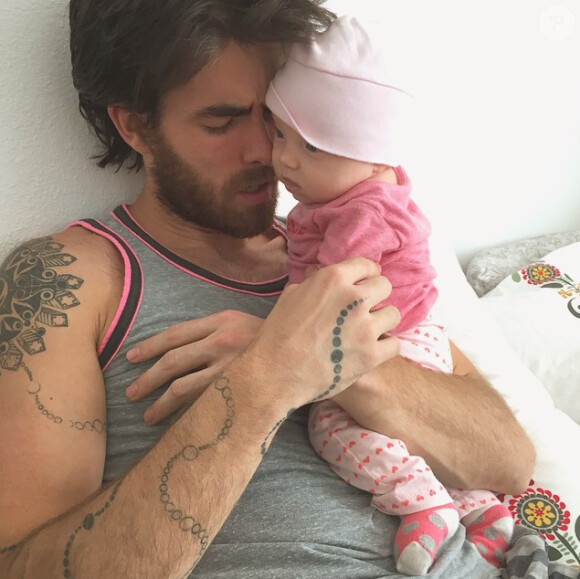 Jonathan (SS3) et sa petite Jetaime, mai 2015.