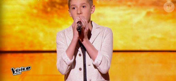 Evän dans "The Voice Kids 3", le 1er octobre 2016 sur TF1.