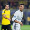 Cristiano Ronaldo lors du match de Ligue des Champions opposant le Borussia Dortmund et le real de Madrid le 27 septembre 2016.