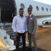 Cristiano Ronaldo pose devant son jet privé sur Instagram.