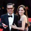 Brad Pitt et Angelina Jolie à Cannes en 2010.