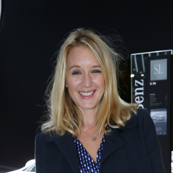Ludivine Sagnier - Stand Mercedes pendant la 119ème édition du Mondial de l'Automobile 2016 au Paris Expo Porte de Versailles à Paris, France, le 29 septembre 2016. © Rachid Bellak/Bestimage