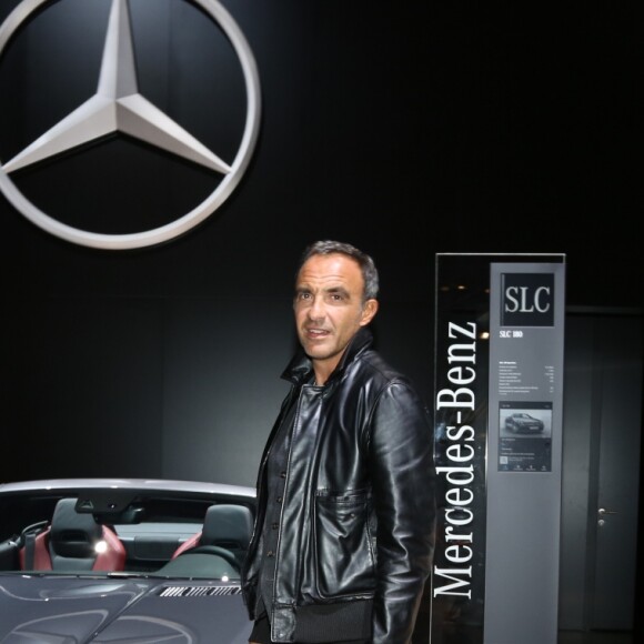 Nikos Aliagas - Stand Mercedes pendant la 119ème édition du Mondial de l'Automobile 2016 au Paris Expo Porte de Versailles à Paris, France, le 29 septembre 2016. © Rachid Bellak/Bestimage