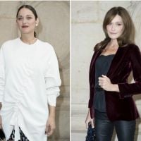 Marion Cotillard enceinte et divine chez Dior devant Carla Bruni