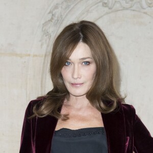 Carla Bruni-Sarkozy - People au défilé de mode "Christian Dior", collection prêt-à-porter Printemps-Eté 2017 à Paris, le 30 septembre 2016. © Olivier Borde/Bestimage