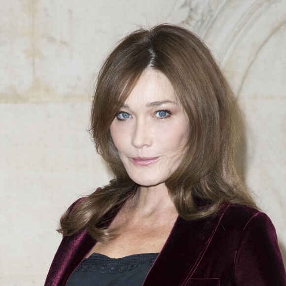 Carla Bruni-Sarkozy - People au défilé de mode "Christian Dior", collection prêt-à-porter Printemps-Eté 2017 à Paris, le 30 septembre 2016. © Olivier Borde/Bestimage