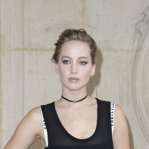 Jennifer Lawrence - People au défilé de mode "Christian Dior", collection prêt-à-porter Printemps-Eté 2017 à Paris, le 30 septembre 2016. © Olivier Borde/Bestimage