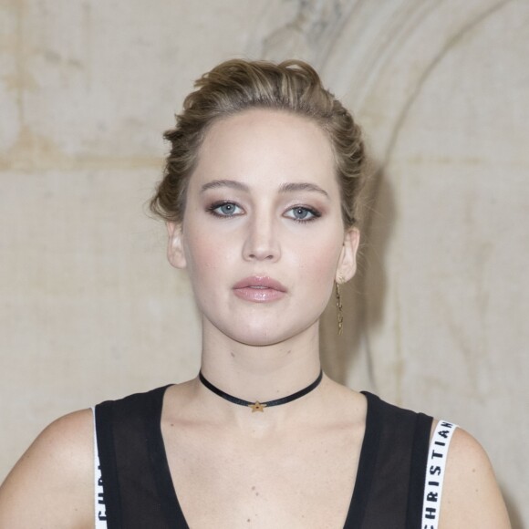 Jennifer Lawrence - People au défilé de mode "Christian Dior", collection prêt-à-porter Printemps-Eté 2017 à Paris, le 30 septembre 2016. © Olivier Borde/Bestimage