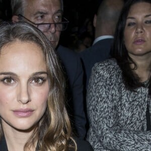 Natalie Portman (enceinte) - People en front raw au défilé de mode "Christian Dior", collection prêt-à-porter Printemps-Eté 2017 à Paris, le 30 septembre 2016. © Olivier Borde/Bestimage