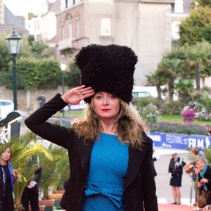 Julie Ferrier lors de la cérémonie de clôture du 27ème Festival du film britannique de Dinard, le 1er octobre 2016