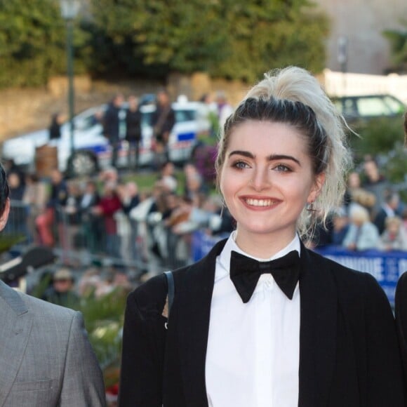 Christy O'Donnell, Tara Lee et Jack Parry-Jones lors de la cérémonie de clôture du 27ème Festival du film britannique de Dinard, le 1er octobre 2016