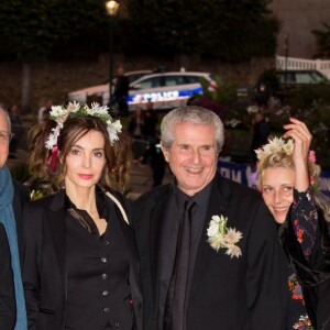 Colin Vaines, Phil Davies, Eric Lagesse, Anne Parillaud, Claude Lelouch, Florence Thomassin, Julie Ferrier, Victoria Bedos, Jalil Lespert, James D'Arcy, lors de la cérémonie de clôture du 27ème Festival du film britannique de Dinard, le 1er octobre 2016