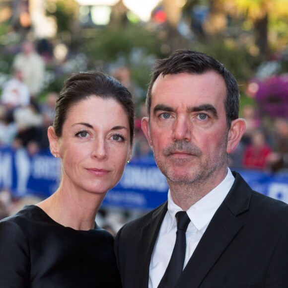 Simon Aboud et Mary Anna McCartney lors de la cérémonie de clôture du 27ème Festival du film britannique de Dinard, le 1er octobre 2016
