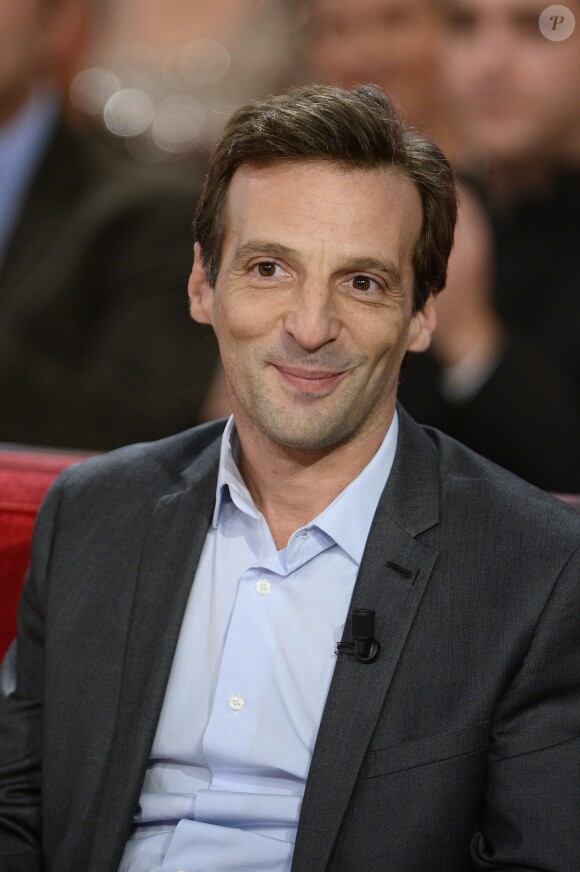 Mathieu Kassovitz - Enregistrement de l'émission "Vivement dimanche" à Paris le 5 novembre 2014.