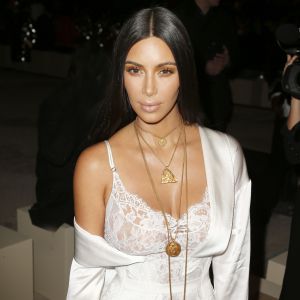 Kim Kardashian au défilé de mode "Givenchy", collection prêt-à-porter Printemps-Eté 2017 lors de la Fashion Week de Paris, France, le 2 Octobre 2016