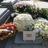 Obsèques de Sonia Rykiel au cimetière de Montparnasse à Paris, le 1er septembre 2016.