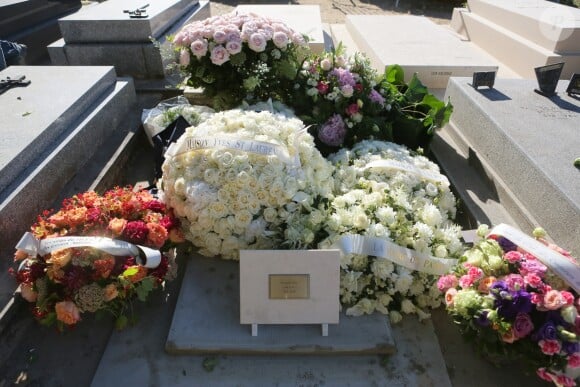 Obsèques de Sonia Rykiel au cimetière de Montparnasse à Paris, le 1er septembre 2016.