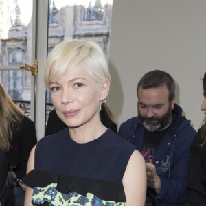 Michelle Williams - Front Row au défilé de mode "Louis Vuitton" collection prêt-à-porter Printemps-Eté 2017 lors de la Fashion Week de Paris, place Vendôme à Paris, France, le 5 octobre 2016. © Olivier Borde/Bestimage Celebs during the Louis Vuitton show as part of the Paris Fashion Week Womenswear Spring/Summer 2017 in Paris, France on October 5, 2016.05/10/2016 - Paris