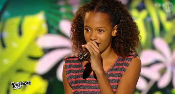 Tamillia dans "The Voice Kids 3" le 8 octobre 2016 sur TF1.