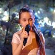 Manuela dans "The Voice Kids 3", le 8 octobre 2016 sur TF1.