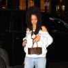 Rihanna arrive à son hôtel à New York, le 5 octobre 2016.