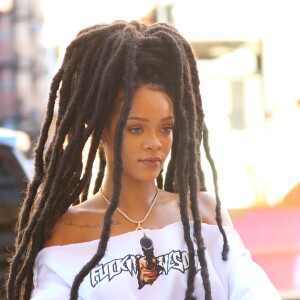 Rihanna de sortie  New York, le 5 octobre 2016.