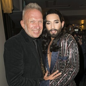 Jean-Paul Gaultier et Conchita Wurst - Première de "The One Grand Show" à Berlin, Allemagne, le 6 octobre 2016. © Future-Image/ZUMA Press/Bestimage