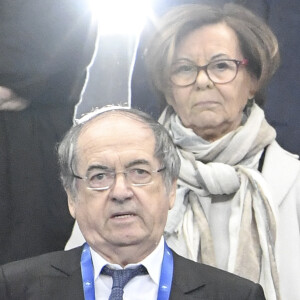 Noël Le Graët, président de la Fédération Française de Football (FFF) au match de qualification pour la Coupe du Monde 2018, "France-Bulgarie" au Stade de France de Saint-Denis, le 7 octobre 2016