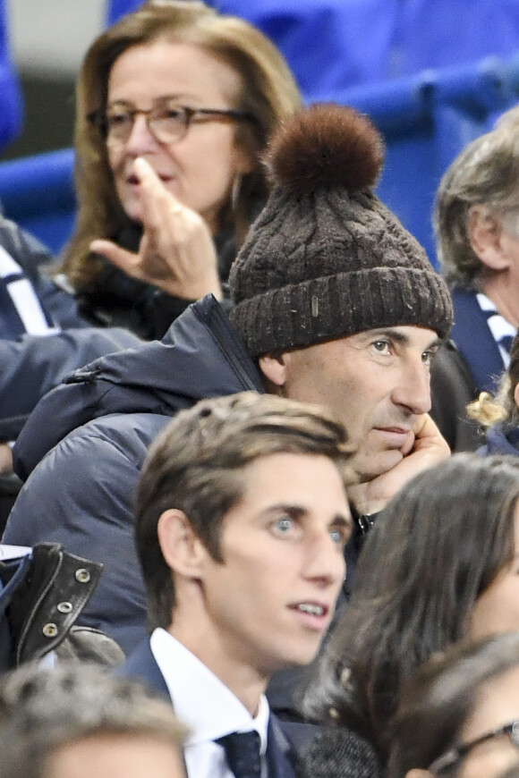 Nicolas Canteloup au match de qualification pour la Coupe du Monde 2018, "France-Bulgarie" au Stade de France de Saint-Denis, le 7 octobre 2016